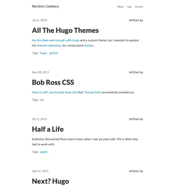 Pixyll theme screenshot